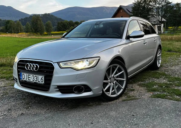 samochody osobowe Audi A6 cena 47900 przebieg: 344000, rok produkcji 2013 z Karpacz